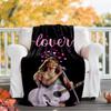 TS Fan Flannel Blanket Soft All-Season Throw, Design for Camping, Car Travel, Hiking Sofa, Bed, Office Perfect Gift for Parties