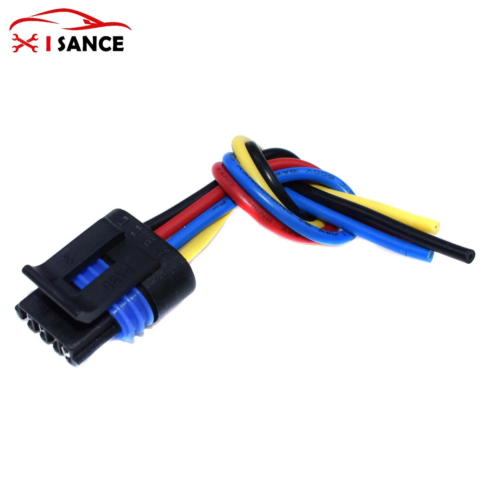 Idle Air Control Valve Motor / 4 wire Connector For Jeep Cherokee Comanche 4.0L 2.8L 1986-1990 2H1141 217203 17119295 8983503643 Connector  x1