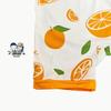 Baby Bamboo Fiber Romper - All-Over Print Short Sleeve Crawling Suit