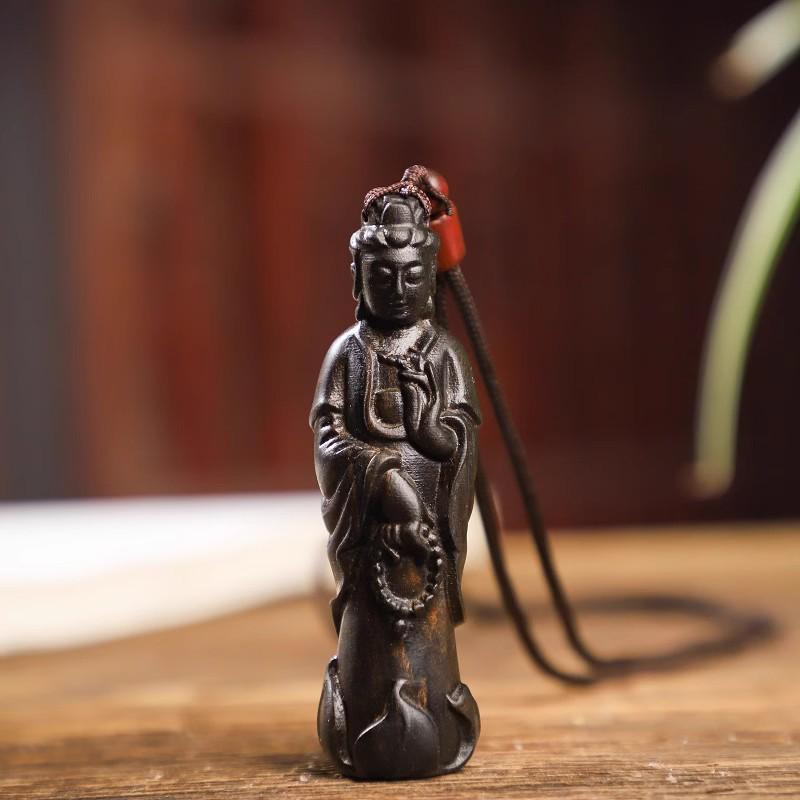 Chengui Zhao Gongming Martial God of Wealth Pendant Necklace – Five Ways God of Wealth Design for Men and Women