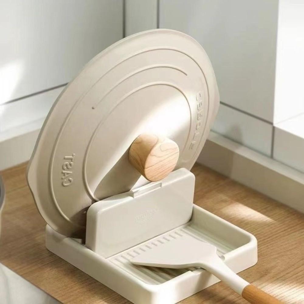 Heat-Resistant Kitchen Storage Shelf Foldable Spoon Rest New Tableware Storage  Kitchen Use