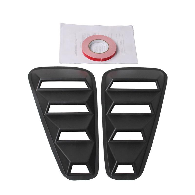 Car Modification Accessoriess Side Window Blinds Left, Right Rear Quarter Window Air Vent Louvers Fit For Ford Mustang 2005-2014