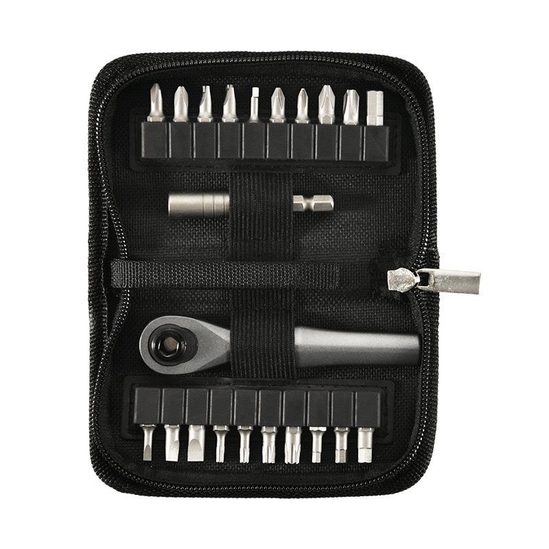 22-in-1 Portable Mini Ratchet Wrench Screwdriver Phillips, Flathead, Hex Multi-Function Bit Set