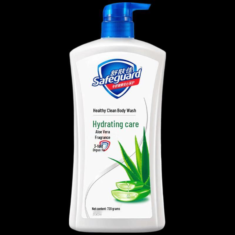 Гель для душа Safeguard с ароматом алоэ
