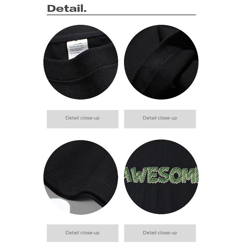 European sizes Men's Graphic T-Shirt - Dancing Moon Skeleton Design, Black Short Sleeve Crew Neck Tee for Adults