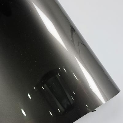 Stickers On Car Wrap Vinyl High Glossy Liquid Metal Gunmetal Gray Adhesive Vinyl for Motorcycle Car Film Covering Wrapping Foil