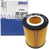 [Set of 2] MAHLE Filterelement Volvo S60 S80 V60 V70 XC60