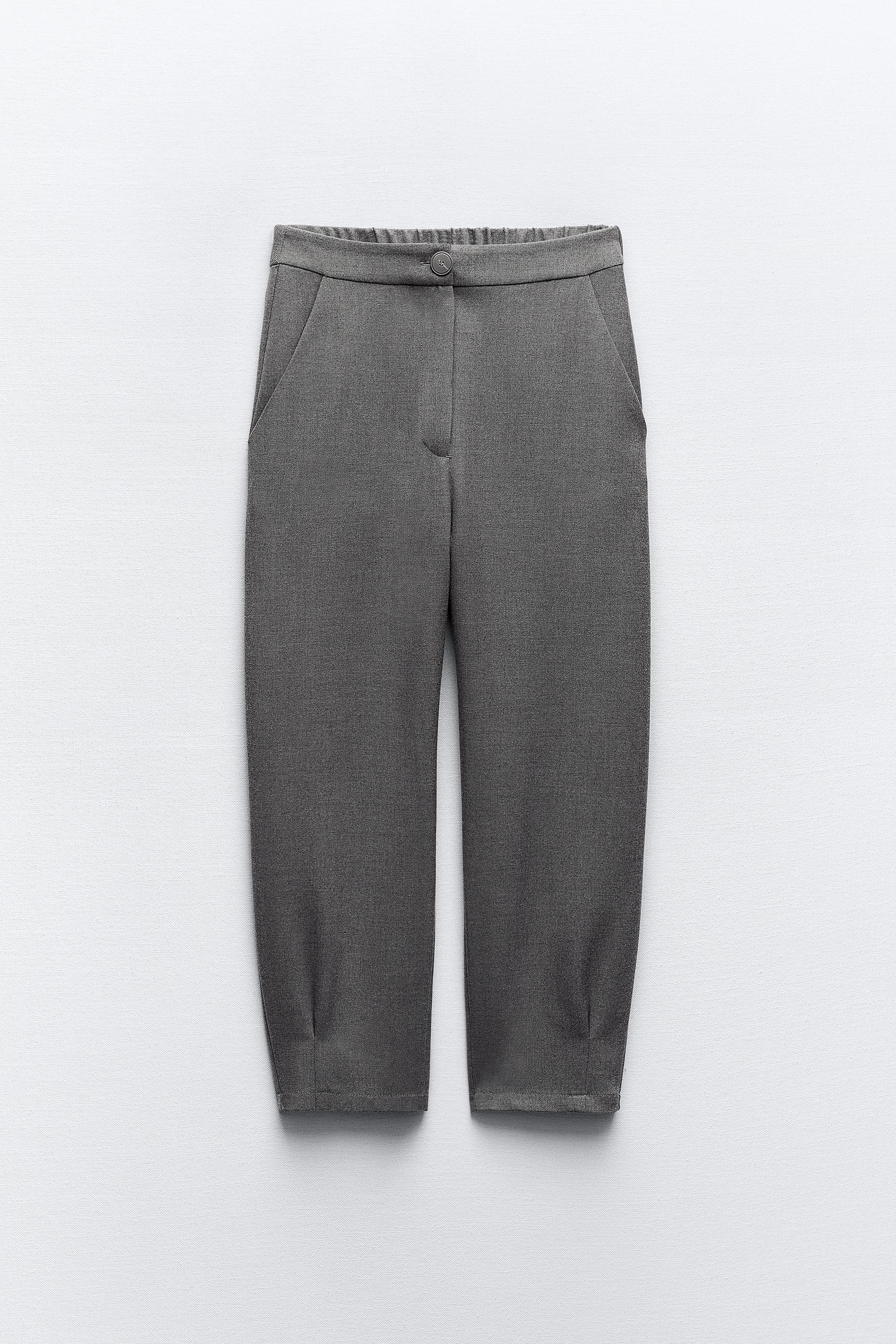 

БРЮКИ МОРКОВНОГО КРОЯ С ВЫСТРАНАМИ ПО НИЗУ