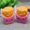 New Arrival Jumbo 12CM Kawaii Cute French Fries Soft Scented Bread Cake Squishy Slow Rising Ela