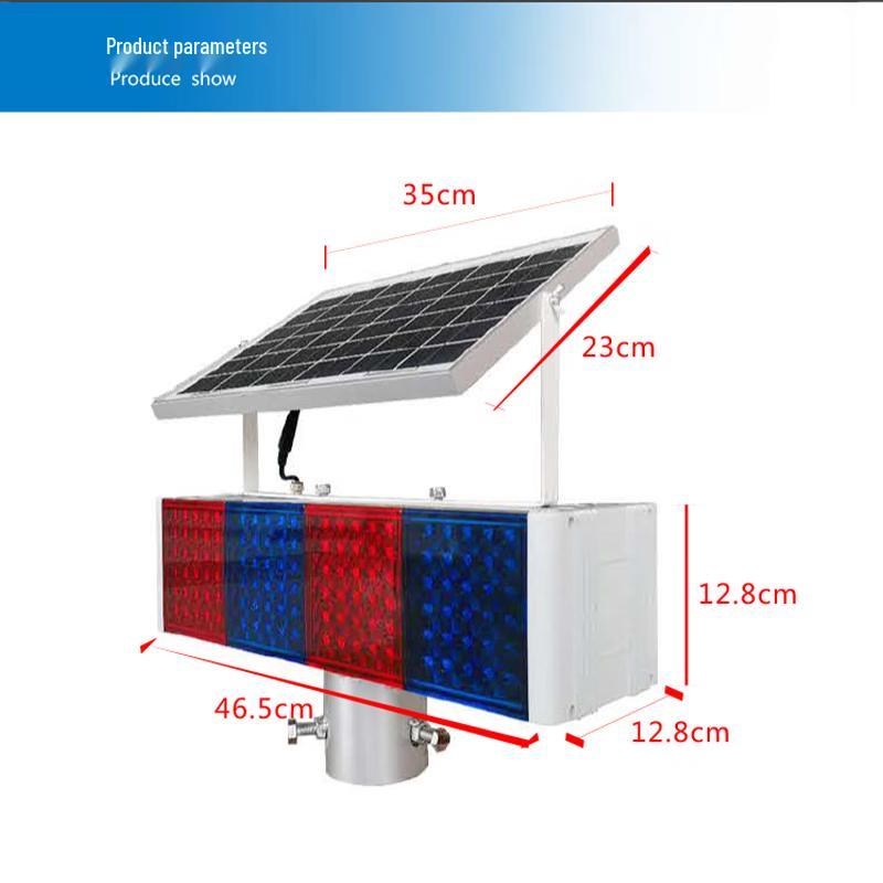 Xunling Solar Powered LED Traffic Warning Light