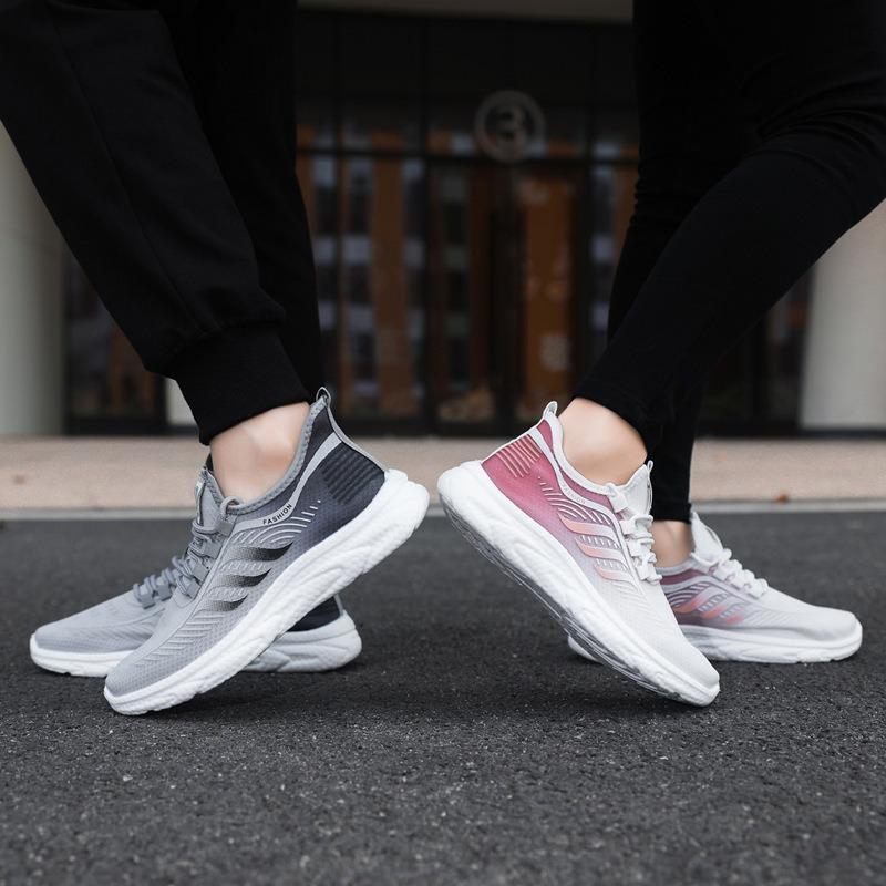 New running shoes summer soft sole lightweight shock absorption single shoes breathable sports shoes fashion shoes