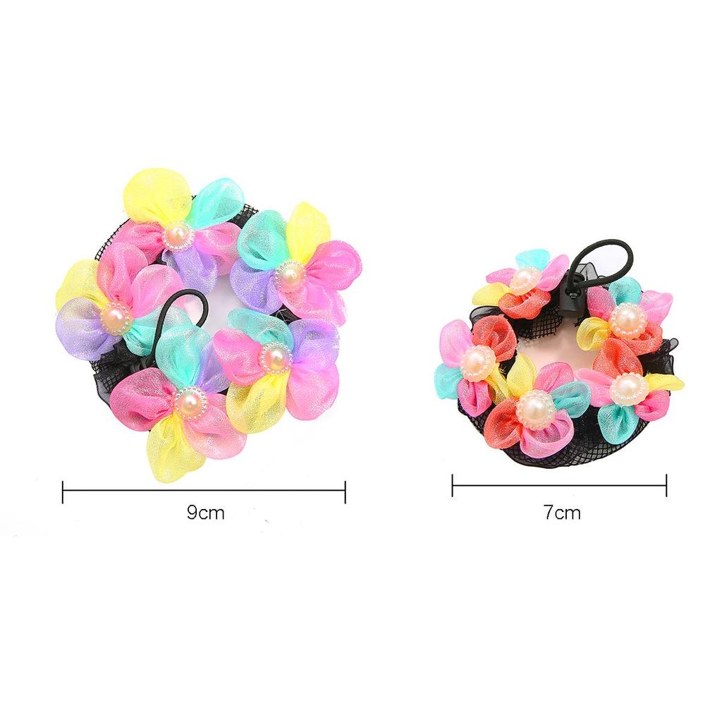 Set Da 1185 Accessori Per Capelli Per Ragazze - Elastici Colorati, Fermagli A Scatto E A Fiore, Per Acconciature E Code