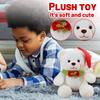 Bell Christmas Bear Teddy Bear Doll Plush Toy Cute Bear Doll Christmas Gift