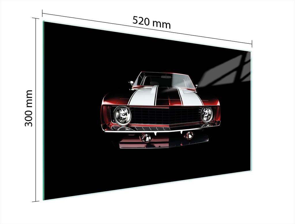 SZKLANA DESKA DO KROJENIA 52x30 AUTO