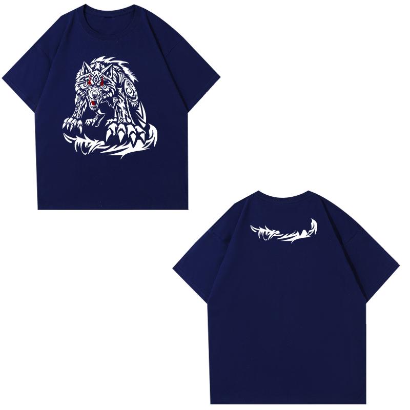 

2025 Новая Самоанская футболка-оборотень JacobFatu JacobFatu для борьбы, футболка из чистого хлопка, высокое качество, короткий рукав, мужская футболка XXXL