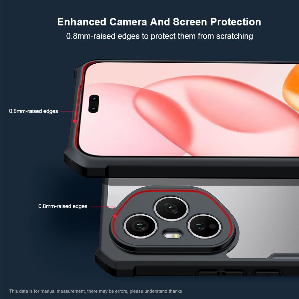 XUNDD For Honor 400 Pro 5G (Global) Case Dropproof TPU + Acrylic Clear Back Phone Cover