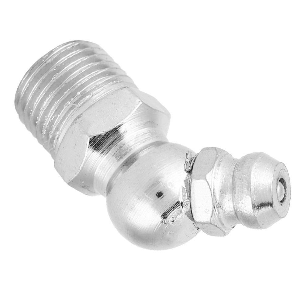 10PCS Metric Thread Grease Nipple Fittings Straight Type Hydraulic Grease Fitting  For Machines