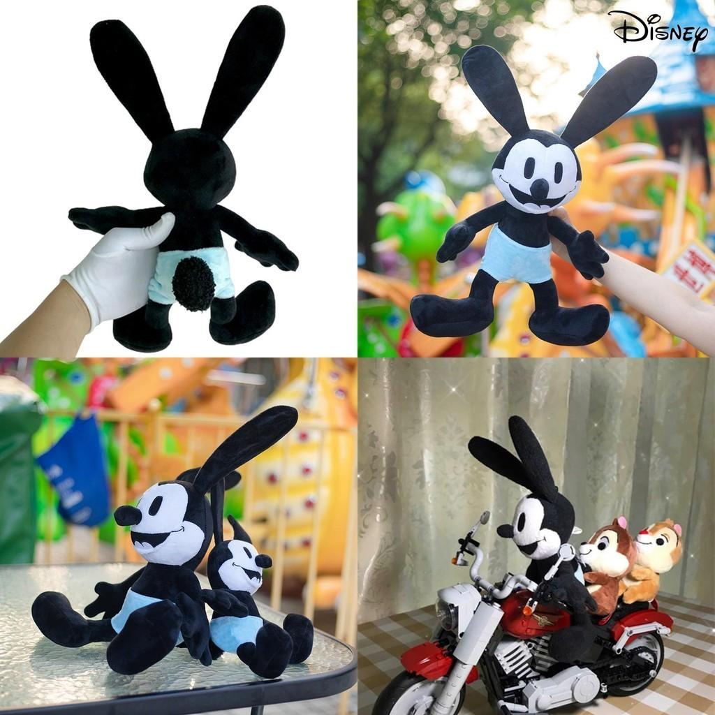 Peluche di Oswald il Coniglio Fortunato Disney Morbido e Coccoloso Bambola Imbottita Per Bambini Di Tutte le Età
