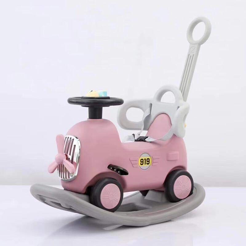 OEING 2-in-1 Rocking Horse & Ride-On Toy