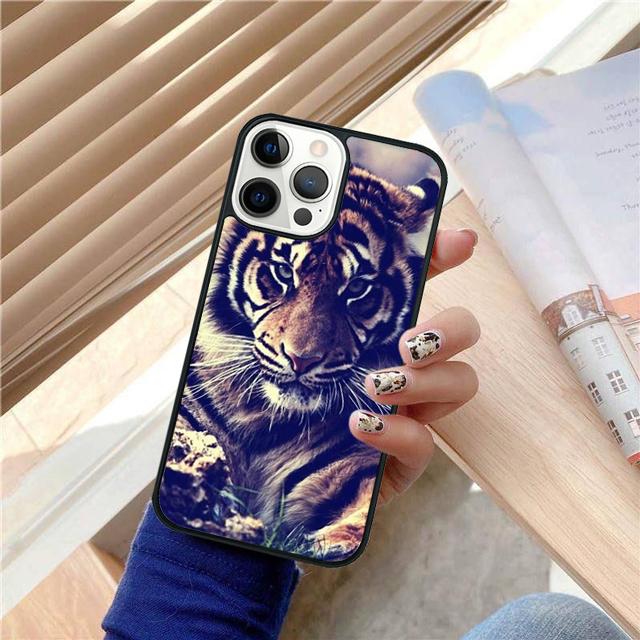 Lion Tiger Animal Cool Coque Shell For iPhone 17 Air 15 16 14 13 12 Pro Max 11 Pro Max Plus Phone Case Cover