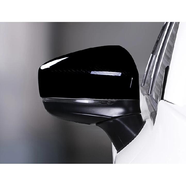 For Mazda CX-5 CX5 2017-2024 Glossy Black Rearview Mirror Cover Cap Exterior Decor Trim Accessories 2PCS