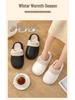 2025 Women's Fuzzy Outdoor Slippers: Autumn/Winter Detachable Closed-Toe Comfort Cotton Shoes