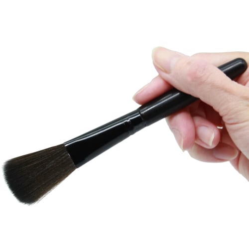 Cali&Brita [Soft Touch Like Cat Hair] Cleaning Brush, 0.01mm Ultra-Fine Fiber, Anti-Static, for Plastic Models, Gunpla, and Figures (Small)