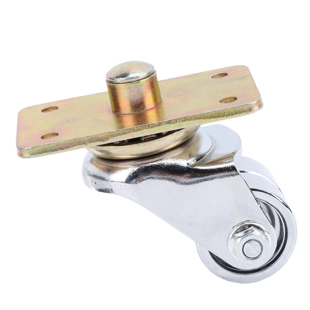 Upright Piano Wheel with Top Plate 360 Degree Rotation Caster for Piano Frame Home Furniture Bookshe
