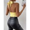 Neues Sommer Lässiges Temperament Slim Fit Sexy Weste T-Shirt Ärmellos Träger Vielseitiges Top Trägerlos Damen