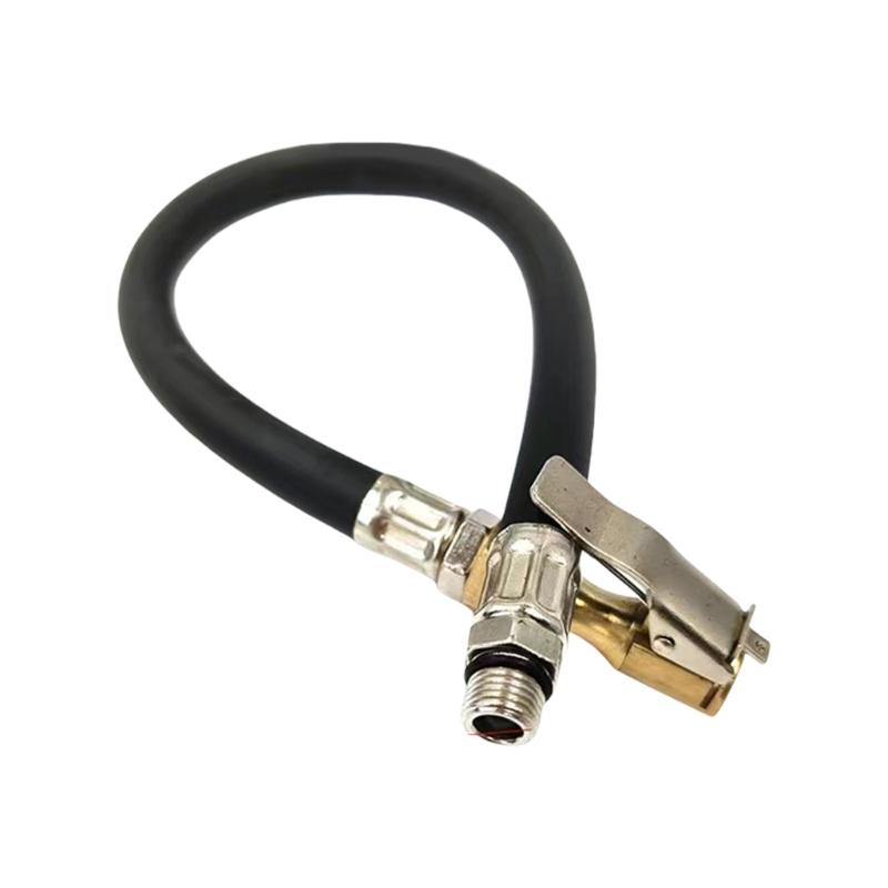 Extension Tire Inflator Hose, With Quick Release Button,Air Pumps Pipe Tube Quick Inflation Chuck Adapter