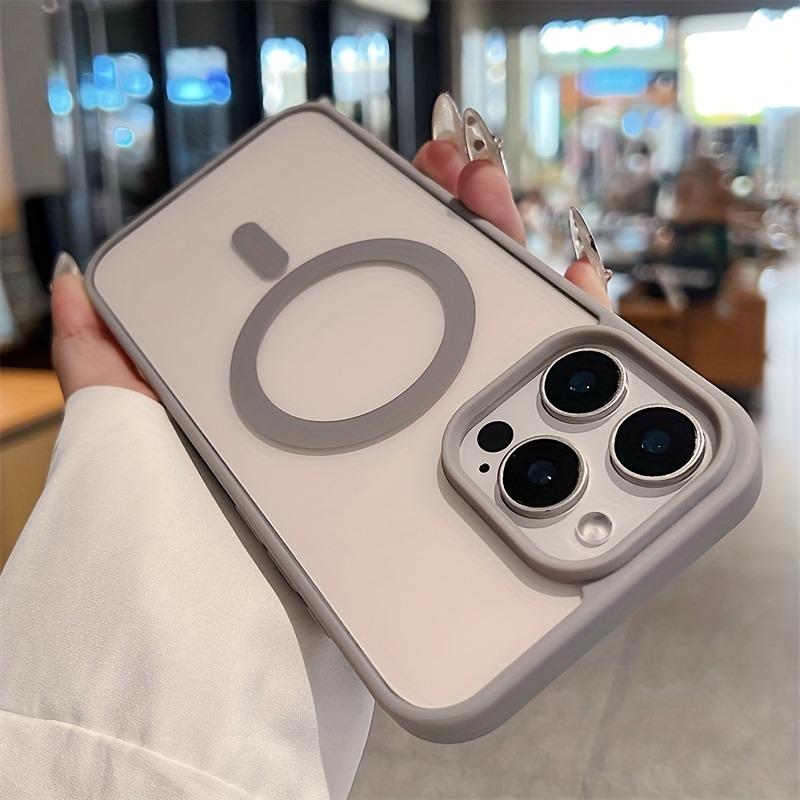 Husă Transparentă Magnetică Acrilică de Lux pentru Magsafe pentru iPhone 17 Pro 16 15 14 Plus 13 12 11 Pro Max Încărcare Wireless Subțire