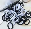 30/50PCS Women Girls 4cm Basic Hair Bands Simple Solid Colors Elastic Headband Hair Ropes Ties Hair Accessories Ponytail Holder