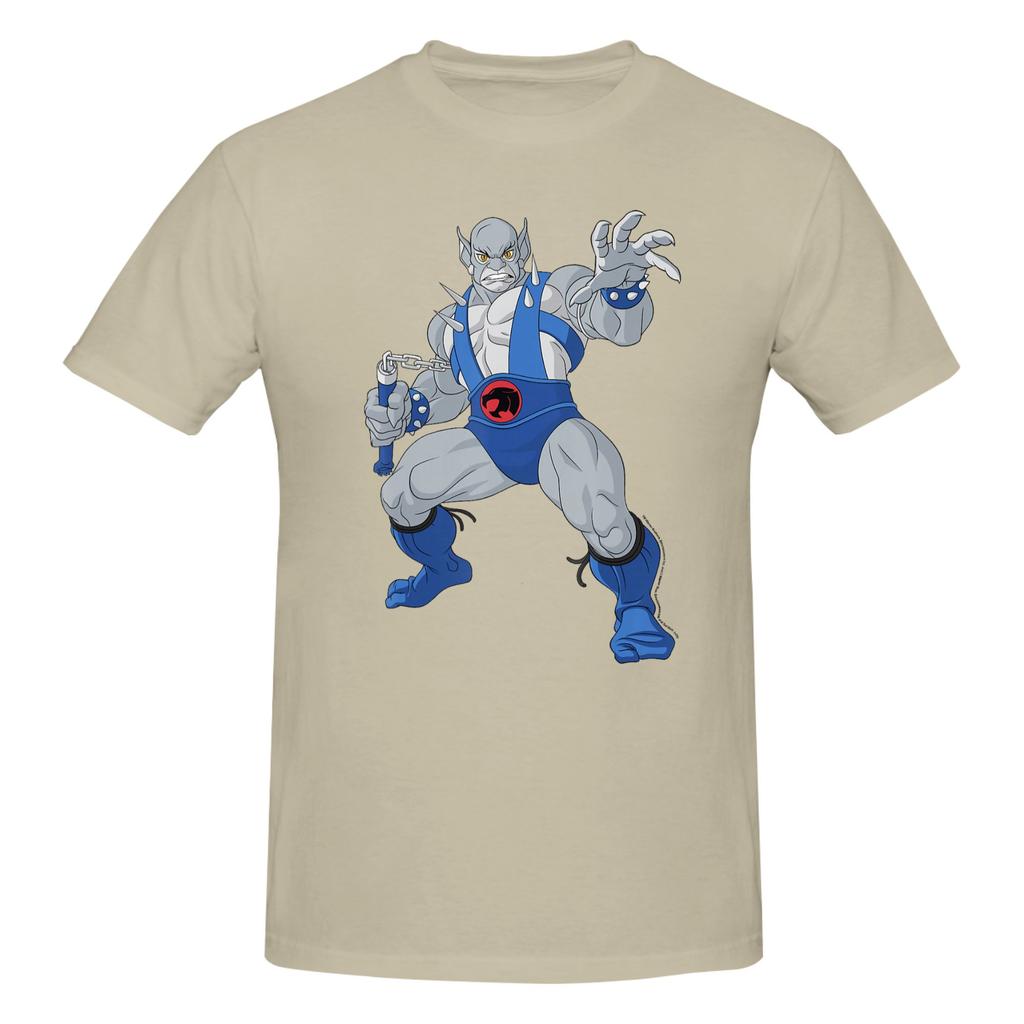 Piece Panthro  Funny  Cotton TShirt ThunderCats s Vintage Cartoon Tees Tops For Unisex