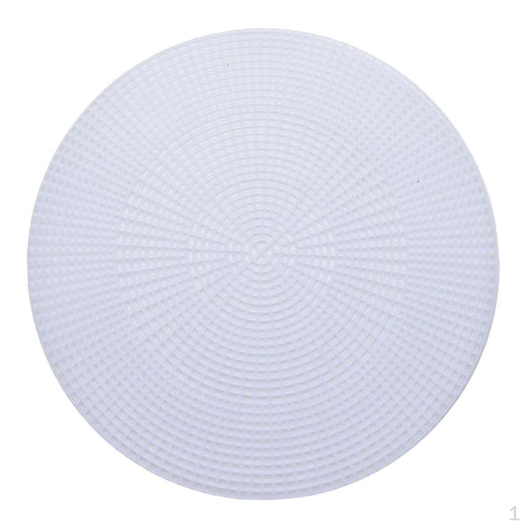 10 прозрачных круглых холстов для шитья, вышивки, DIY, стежков, сумок 11.5cm