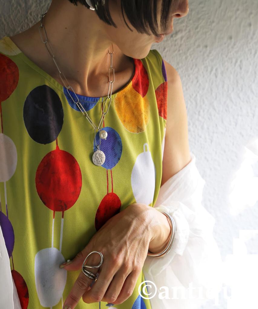 Antiqua Polka Dot Tank Polka One Size Lime Yellow Top, Women's, Dots, KE-03334, 46,