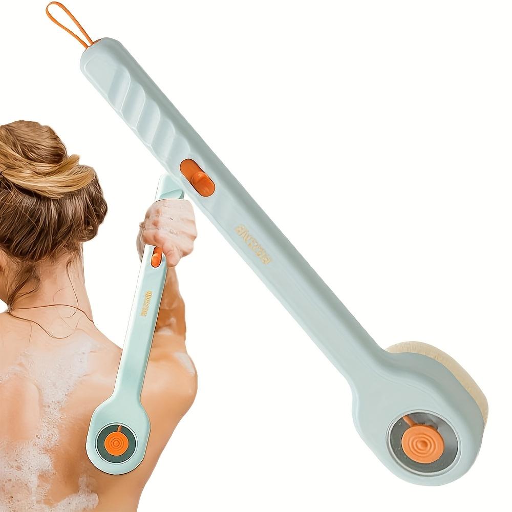 Shower Back Scrubber Brush Soft Brush For Men & Women Comfortable Antiskid Body Bath Brush Deep Cleanse Back Scrubber Shower