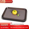 Huihuang Non-slip Rectangular Plastic Serving Tray