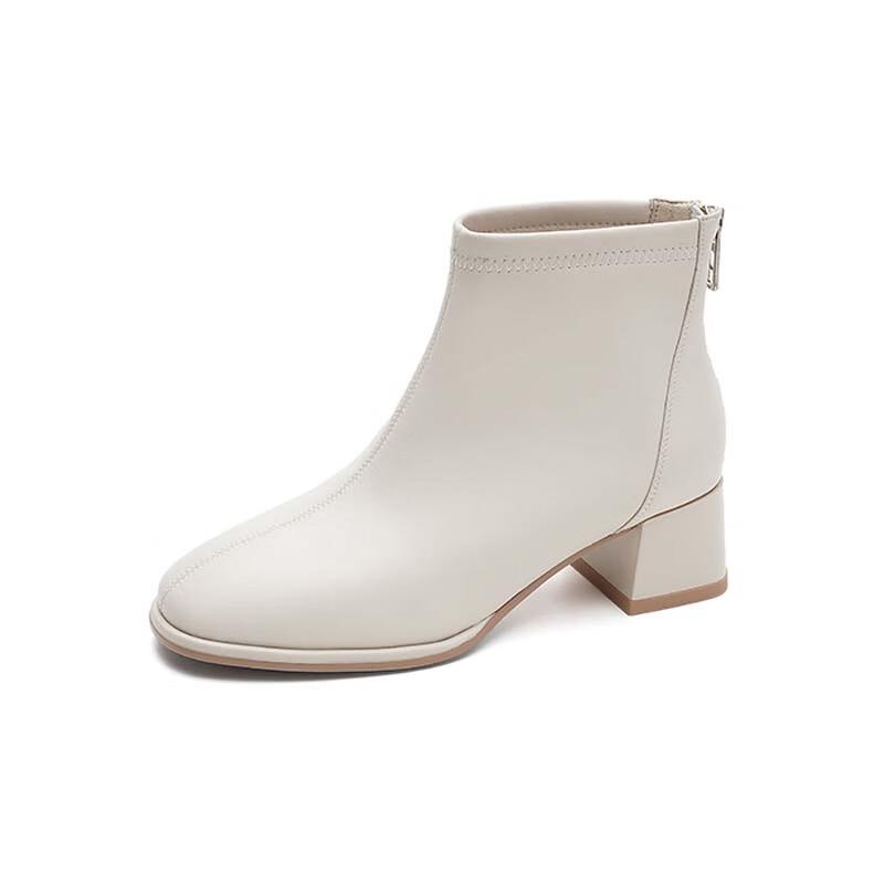 Aokang Women s Commuter Fleece-Lined Ankle Boots 38