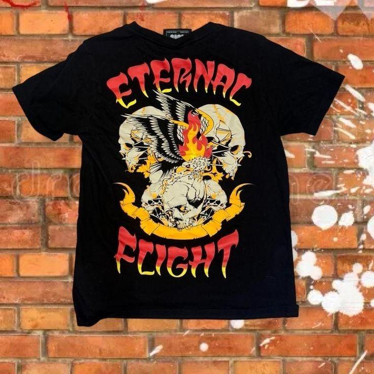 Black Eternal Flight graphic T Shirt Gift Full size S to 5XL SG304 Unisex T-Shirt XL