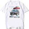 Retro Turbo Classic E36 E28 Evolution Car Fan T-Shirt Men Short Sleeve Hip Hop Boy Casual Tops Retro Legend E30 Car Design Tees
