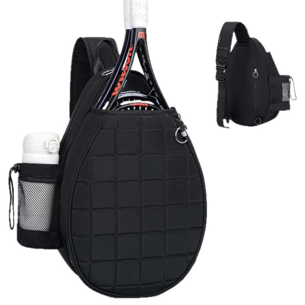 Lightweight Racket Sling Case Waterproof Tennis Shoulder Bag Tennis Racket Bag Court Training
