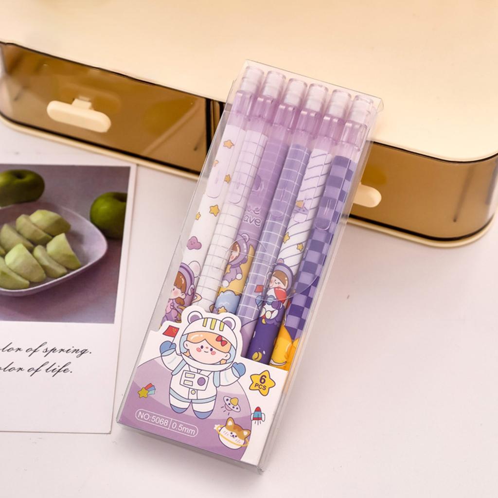 Kreativer radierbarer automatischer Bleistift, 6 Stück/Box