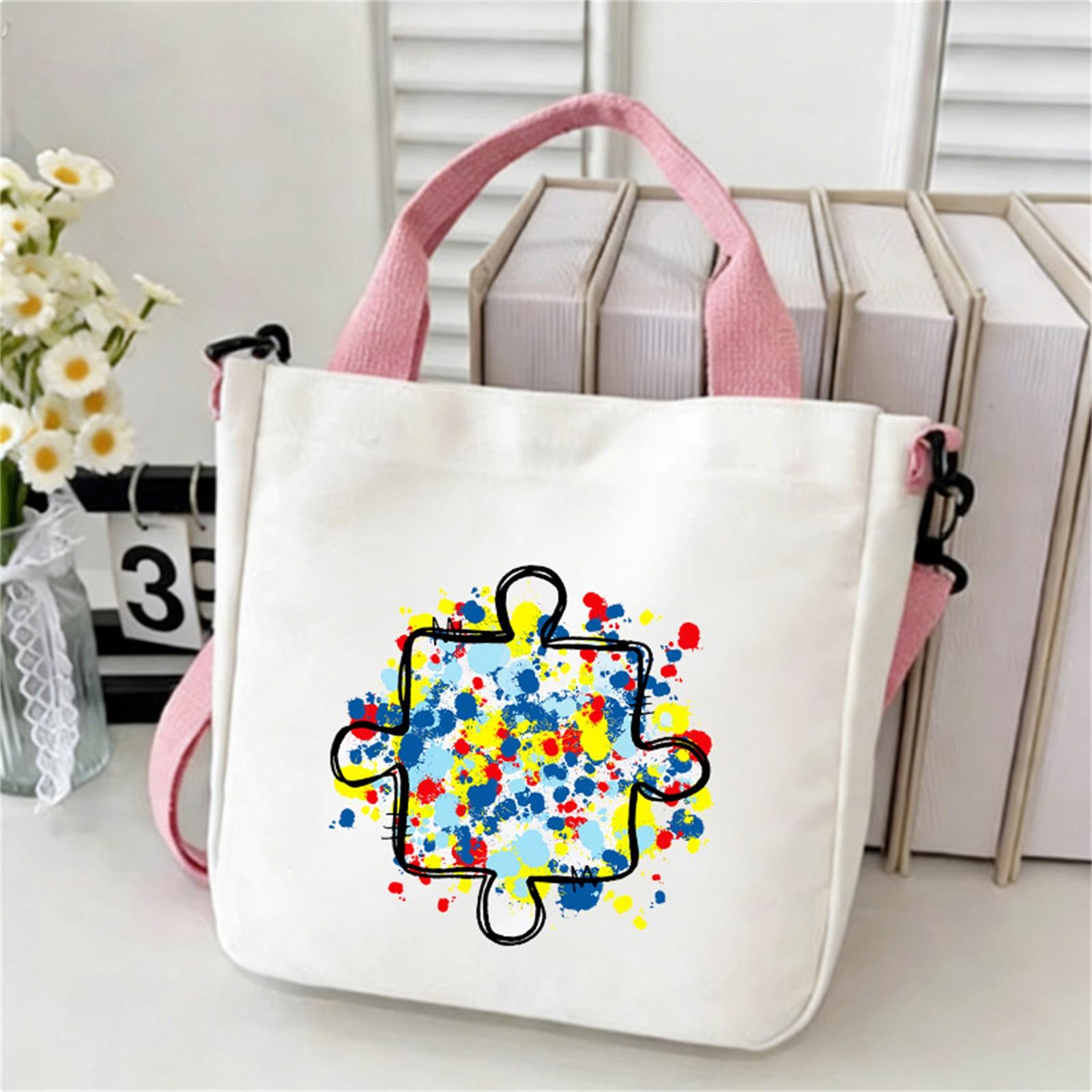 

Fashionable Stylish Comfortable And Casual Canvas Crossbody Bag One Size