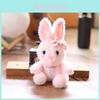 Cute Rabbit Plush Toy Pendant Made Of Super Soft Short Pile Plush For Bags And Keys