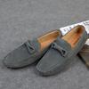 Men Casual Shoes Men's Loafers Flats Men Breathable Slip-On Soft Leather Driving Shoes Moccasins Suede Shoes Men Big Size 38-47