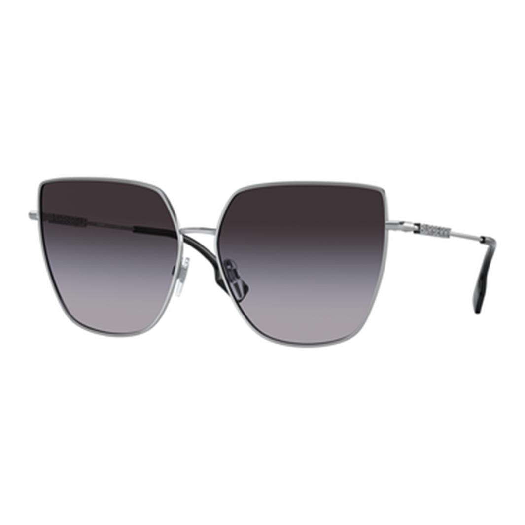 

Burberry B.LOGO WOMAN Full Frame Irregular Metal Sunglasses 61