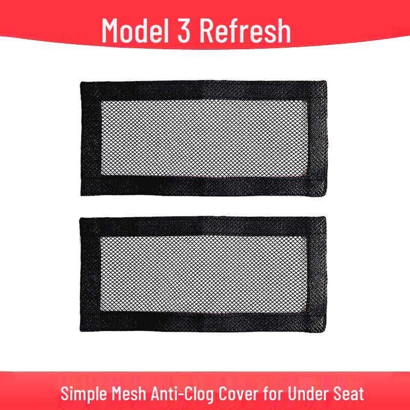 Tesla Model 3/Y Hinterer AC-Lüftungsgitter-Schutzabdeckung