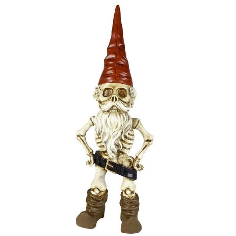 Exquisite European Style Resin Skeleton Figurines For Garden Halloween Decoration