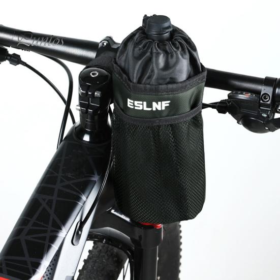 Bicycle Water Bottle Bag Adjustable Drawstring Waterproof Thermal Road Mountain Bicycle Drinking Bottle Storage Pouch Cycling Bike Accessories