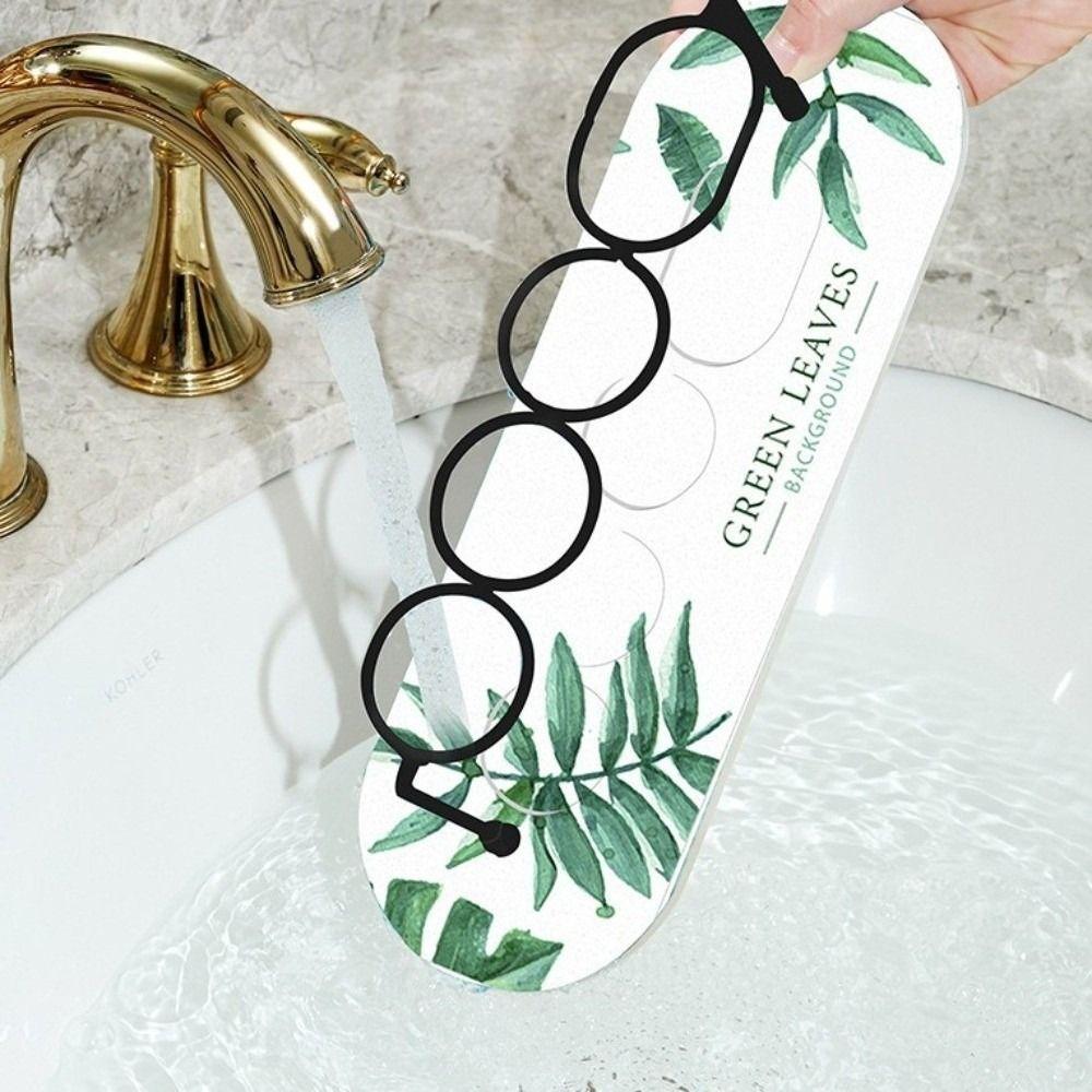 Fast Drying Toothbrush Storage Rack Diatom Earth Toothbrush Holder  Bathroom Storage